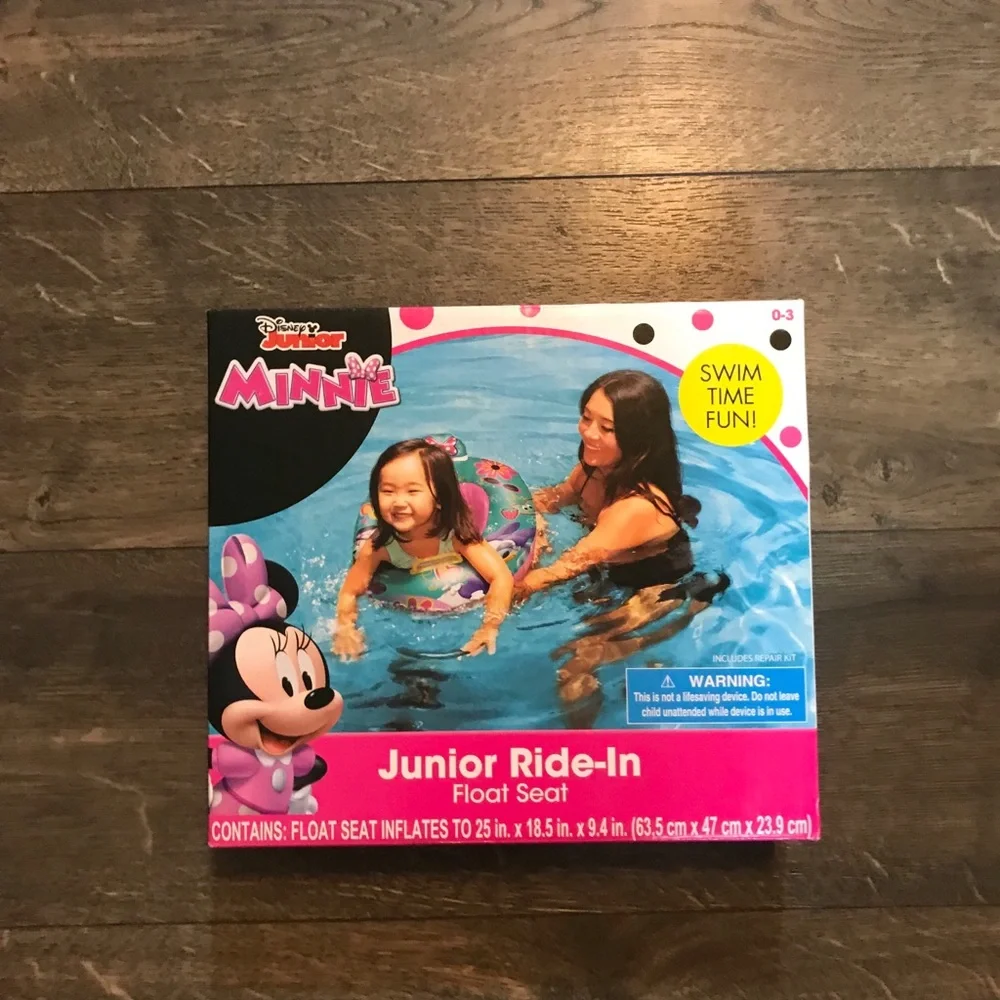 Disney Minnie‎ Junior Ride in Float Seat NIB
